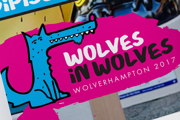 wolves in wolves logo design - eighty3creative