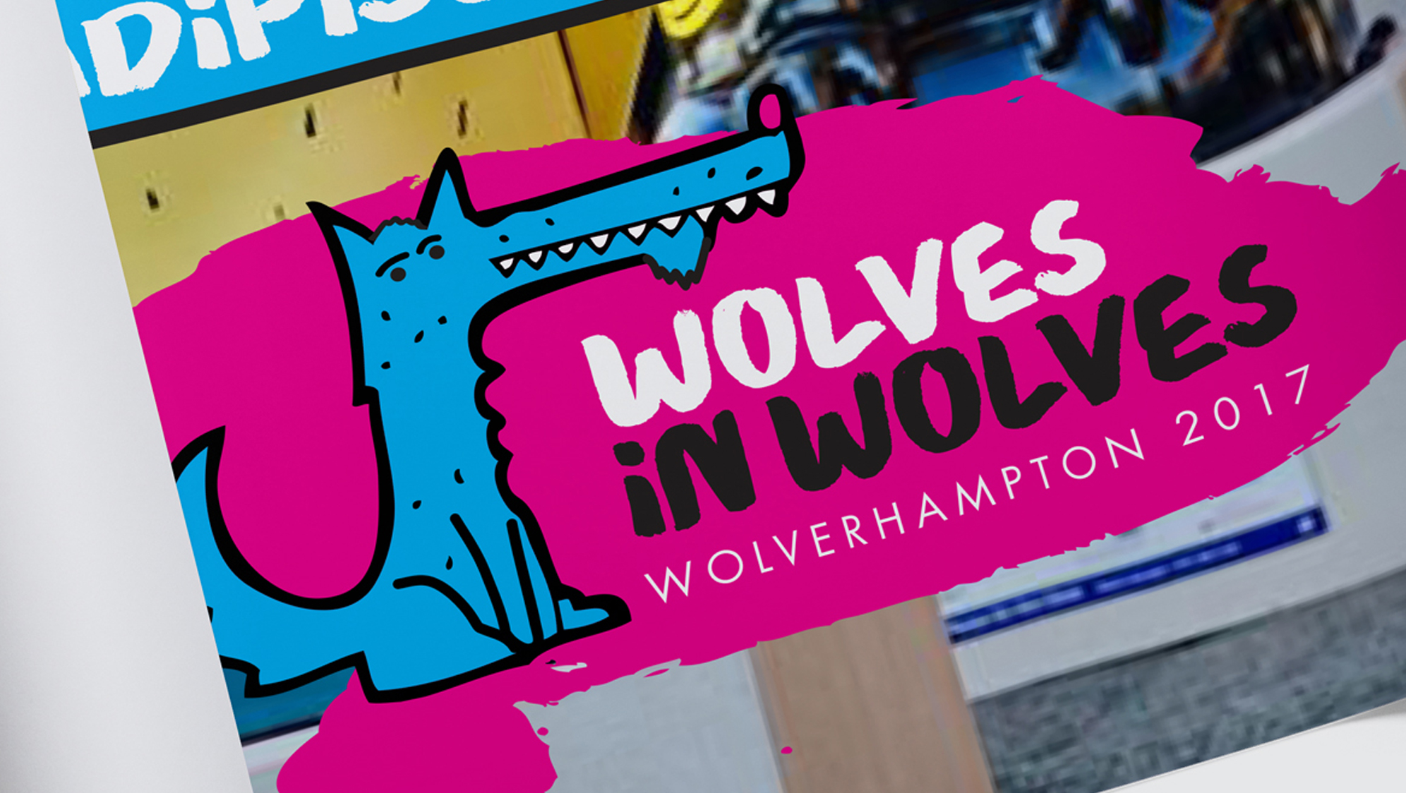 wolves in wolves logo design - eighty3creative